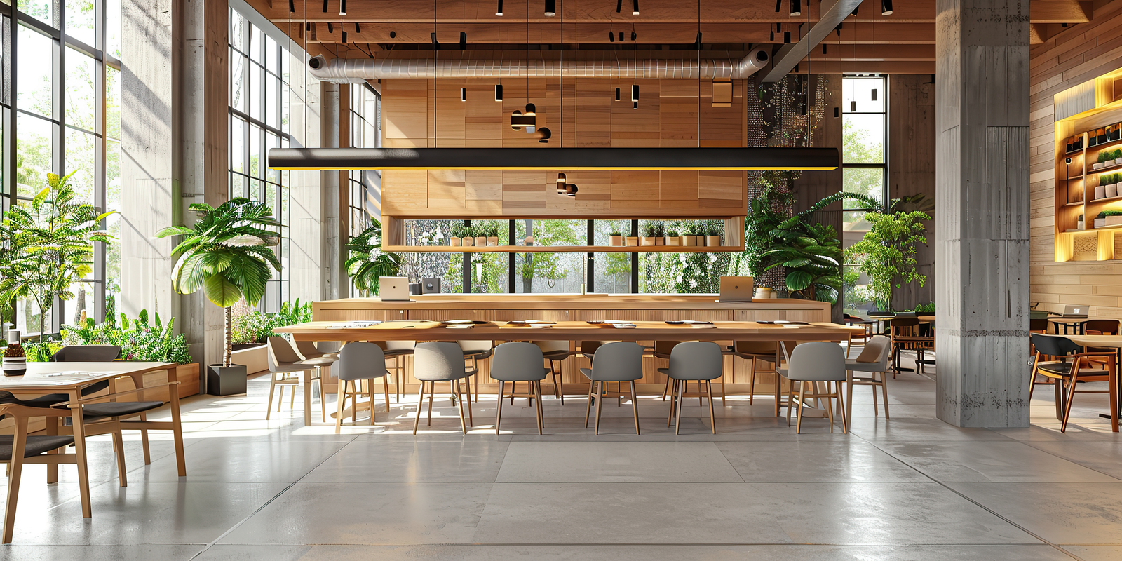 Corporate office reception